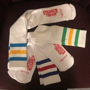 NWOT Mens Stranger Things Socks-3 pairs